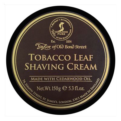 TAYLOR OF OLD BOND STREET Tobacco Leaf Shaving Cream 150 gr